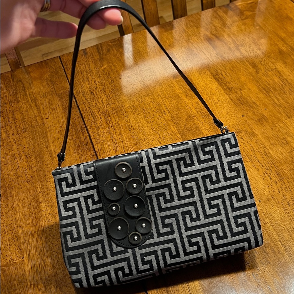 Add Libb Designs Clutch with removable Leather Strap